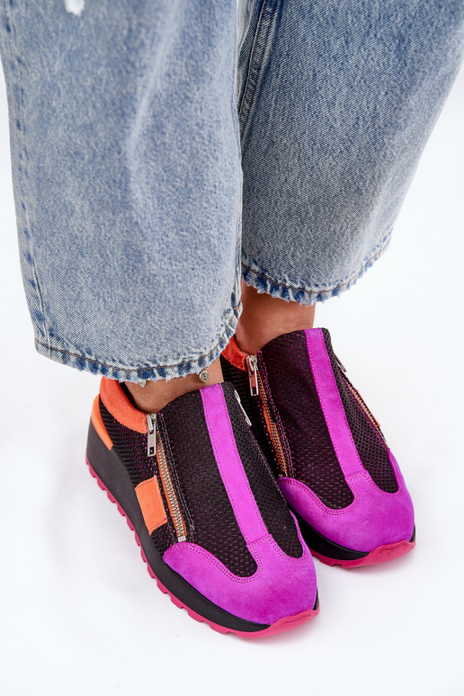 Scarpe modello Sneakers in pelle Deveciejka 06853-15 colore nero Scarpe modello Sneakers in pelle Deveciejka 06853-15 colore nero