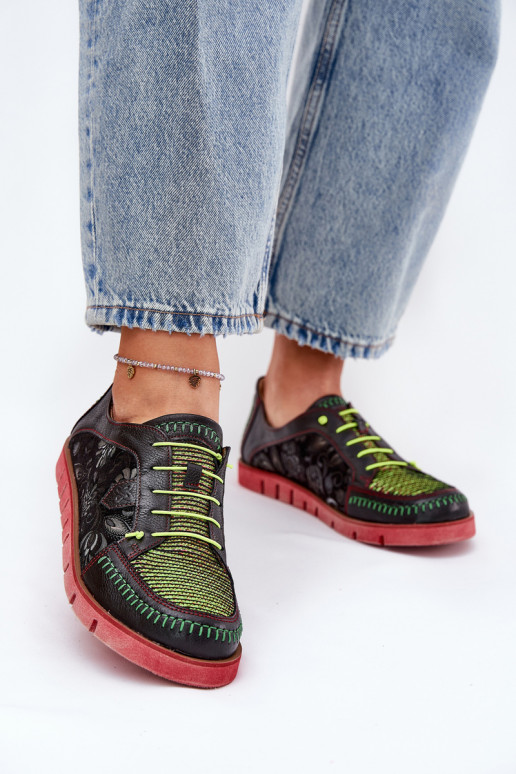 Pelle scarpe Femminile Elegantellato Deveciejka 06784-20 colore nero Pelle scarpe Femminile Elegantellato Deveciejka 06784-20 colore nero