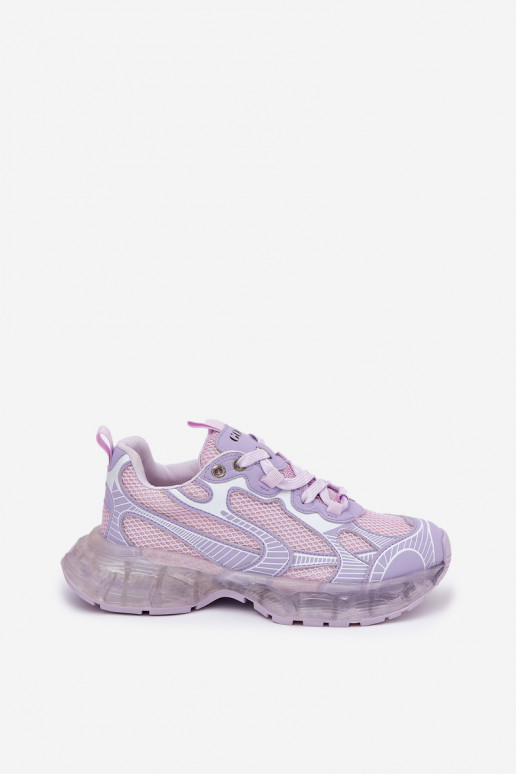 Pelle Scarpe modello sneakers Femminile GOE RR2N4081 Colore viola Pelle Scarpe modello sneakers Femminile GOE RR2N4081 Colore viola