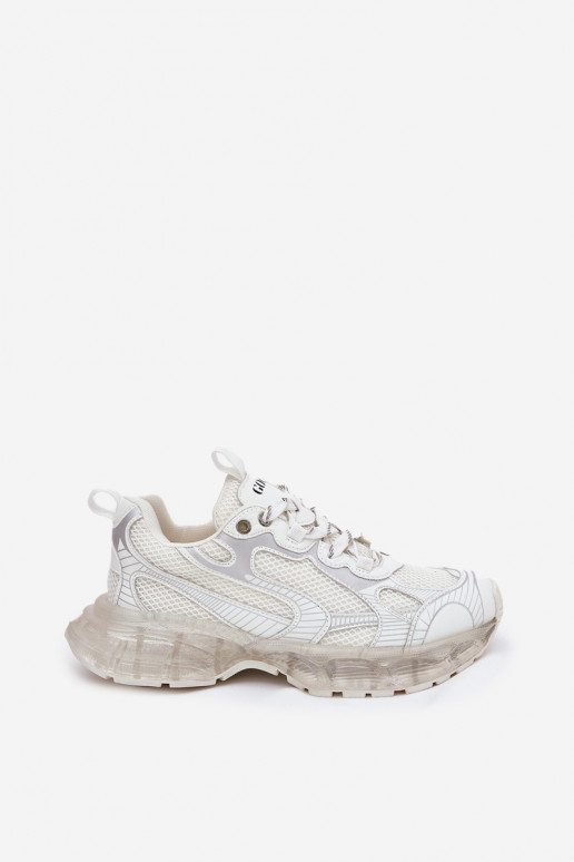 Pelle Scarpe modello sneakers Femminile GOE RR2N4083 beige Pelle Scarpe modello sneakers Femminile GOE RR2N4083 beige