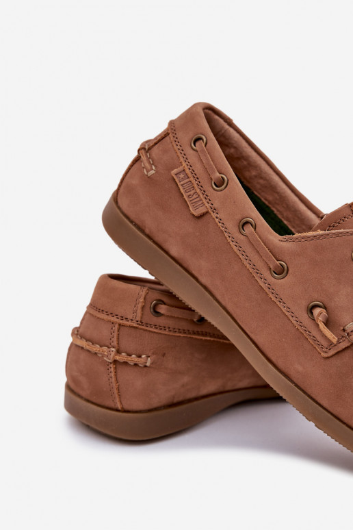 Pelle Mocassini Deveschio Big Star RR174162 colore marrone