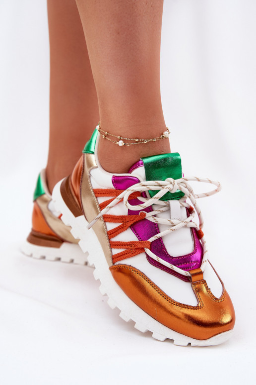 Pelle scarpe Scarpe modello sneakers Femminile Artiker 56C1737 Colori differenti Pelle scarpe Scarpe modello sneakers Femminile Artiker 56C1737 Colori differenti