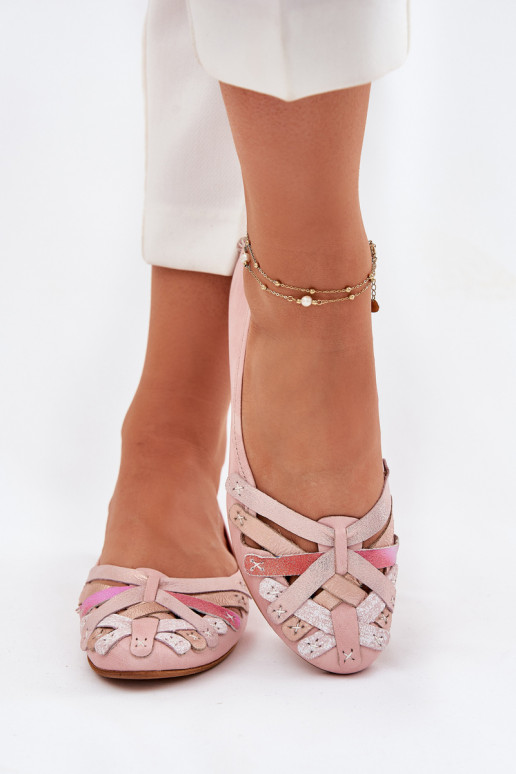 Femminile Ballerine Deveciejka 01358-51 colore rosa Femminile Ballerine Deveciejka 01358-51 colore rosa