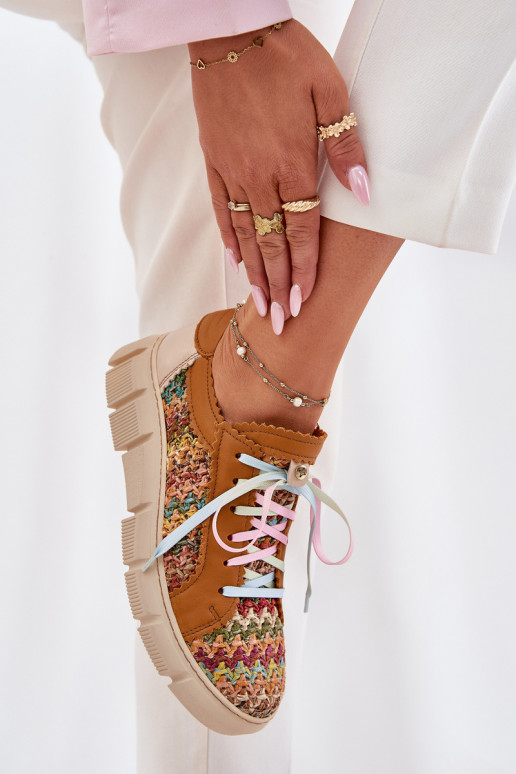 Femminile Pelle scarpe Deveciejka 05850-29 Colori differenti