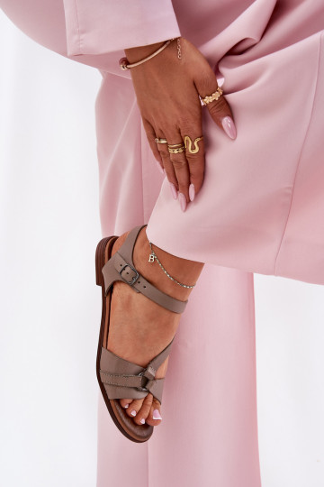 Zazoo 40182 Sandali da donna Femminile beige 2