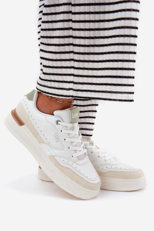 Scarpe modello sneakers Femminile con una piattaforma LEE EMMA INOMEN LOIN 50251014.04L beige Scarpe modello sneakers Femminile con una piattaforma LEE EMMA INOMEN LOIN 50251014.04L beige