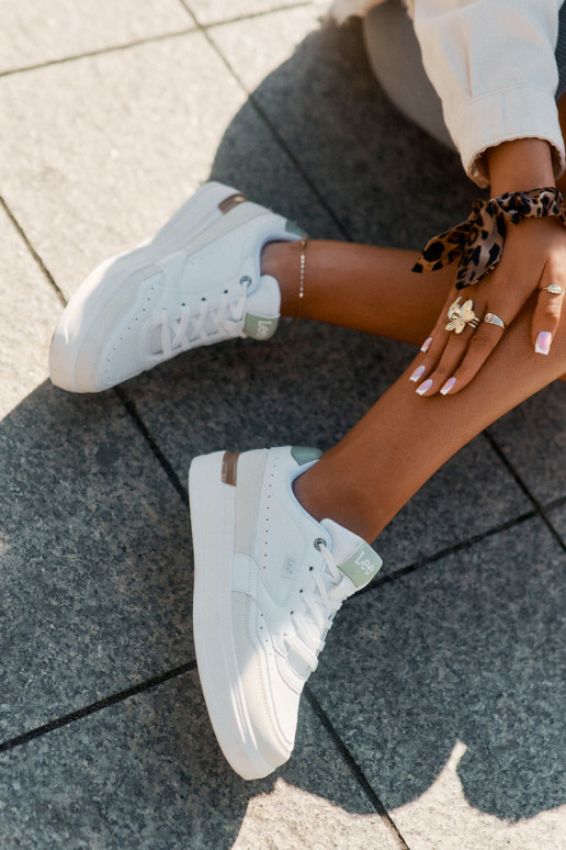 Scarpe modello sneakers Femminile con una piattaforma LEE EMMA INOMEN LOIN 50251014.04L beige Scarpe modello sneakers Femminile con una piattaforma LEE EMMA INOMEN LOIN 50251014.04L beige