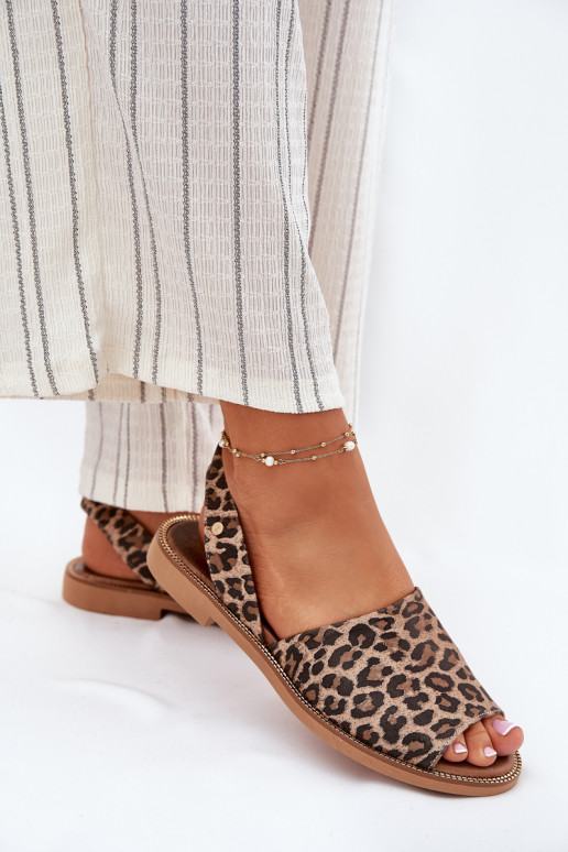 Zazoo 40327 Pelle Sono costretti con motivi di pelliccia di leopardo Zazoo 40327 Pelle Sono costretti con motivi di pelliccia di leopardo