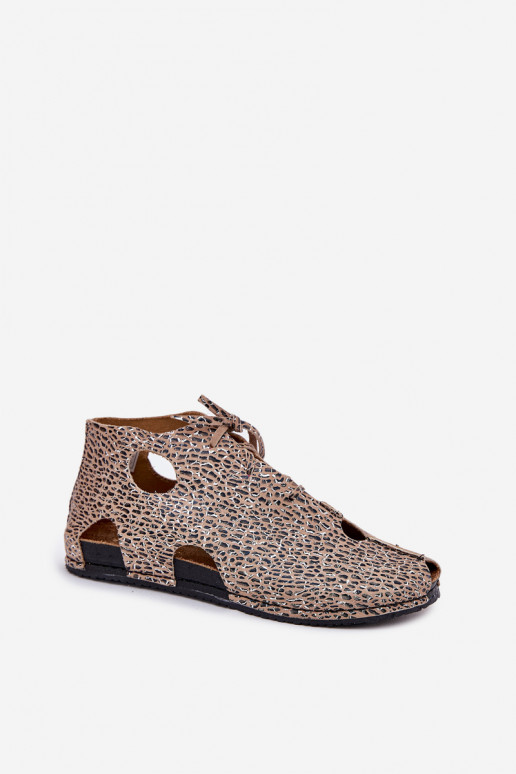 Elegantellato Pelle Stivali Deveciejka 03426-49 con motivi di pelliccia di leopardo Elegantellato Pelle Stivali Deveciejka 03426-49 con motivi di pelliccia di leopardo