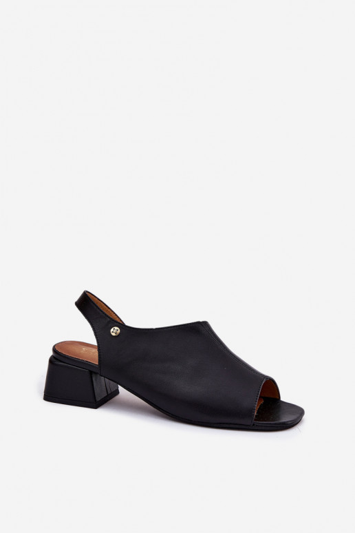 Sandali da donna Femminile Klocke Deveciejka 06975-01 colore nero Sandali da donna Femminile Klocke Deveciejka 06975-01 colore nero