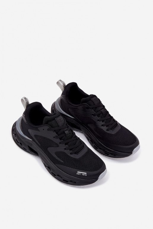 scarpe da ginnastica Deveschio con una piattaforma Big Star RR174022 Hi-Poly System colore nero scarpe da ginnastica Deveschio con una piattaforma Big Star RR174022 Hi-Poly System colore nero