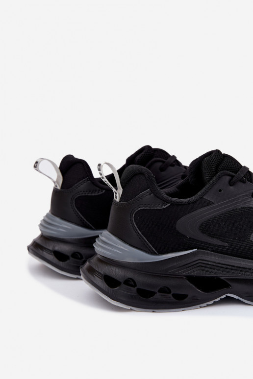 scarpe da ginnastica Deveschio con una piattaforma Big Star RR174022 Hi-Poly System colore nero scarpe da ginnastica Deveschio con una piattaforma Big Star RR174022 Hi-Poly System colore nero