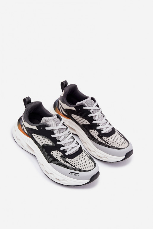 scarpe da ginnastica Deveschio con una piattaforma Big Star RR174023 Hi-Poly System colore grigio scarpe da ginnastica Deveschio con una piattaforma Big Star RR174023 Hi-Poly System colore grigio