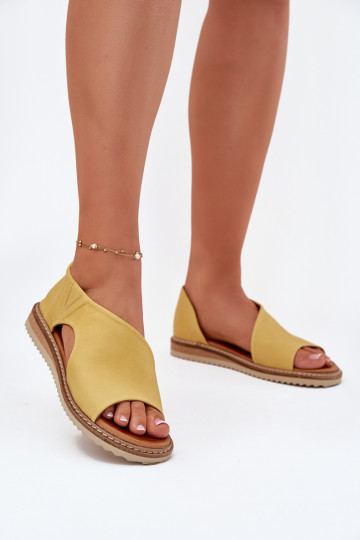 Sandali da donna Femminile Artiker 46C1015 colore giallo 2