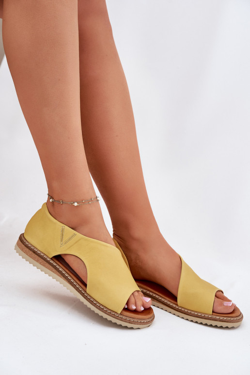 Sandali da donna Femminile Artiker 46C1015 colore giallo Sandali da donna Femminile Artiker 46C1015 colore giallo