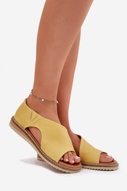 Sandali da donna Femminile Artiker 46C1015 colore giallo Sandali da donna Femminile Artiker 46C1015 colore giallo