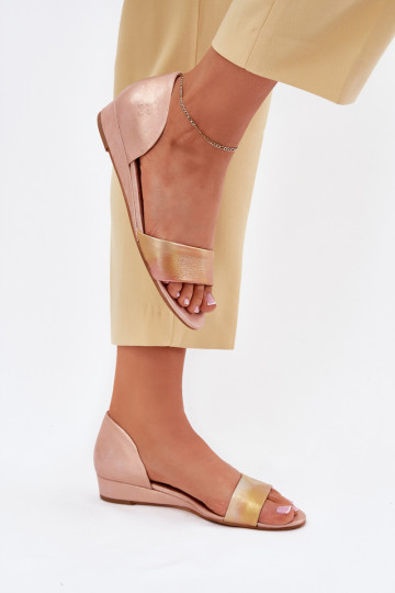 Sandali da donna Deveciejka 01971-72 colore oro rosa