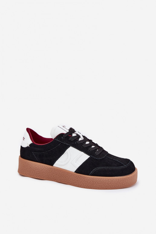 dalla pelle scamosciata Scarpe modello sneakers Femminile Daniel Lopez Just Dare SS2D4021 colore nero dalla pelle scamosciata Scarpe modello sneakers Femminile Daniel Lopez Just Dare SS2D4021 colore nero