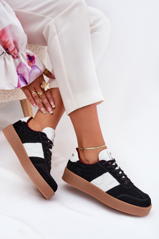 dalla pelle scamosciata Scarpe modello sneakers Femminile Daniel Lopez Just Dare SS2D4021 colore nero dalla pelle scamosciata Scarpe modello sneakers Femminile Daniel Lopez Just Dare SS2D4021 colore nero