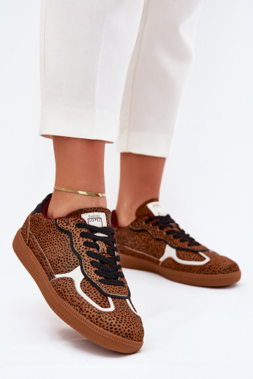 Scarpe modello sneakers Femminile Daniel Lopez Just Dare SS2D4016 colore marrone 2