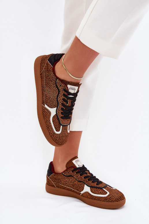 Scarpe modello sneakers Femminile Daniel Lopez Just Dare SS2D4016 colore marrone