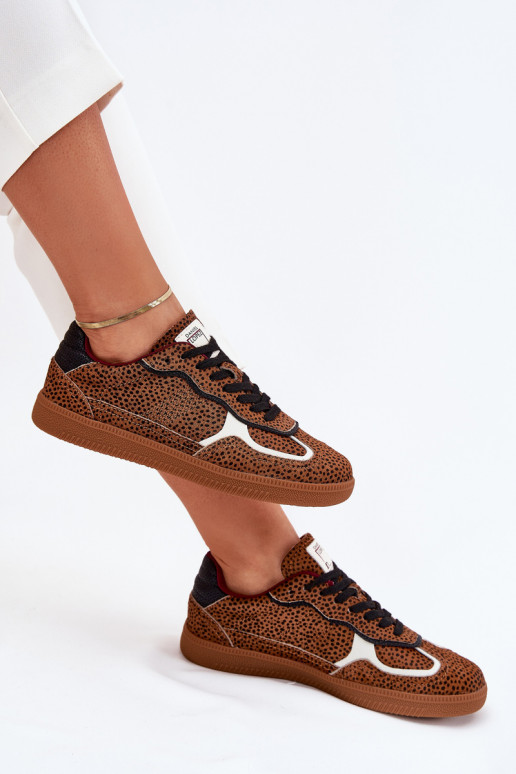 Scarpe modello sneakers Femminile Daniel Lopez Just Dare SS2D4016 colore marrone