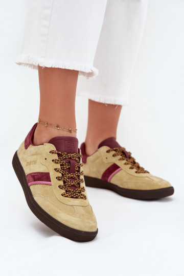 dalla pelle scamosciata Basso Scarpe modello sneakers Femminile Big Star SS274680 HI-POLY SYSTEM Calcare