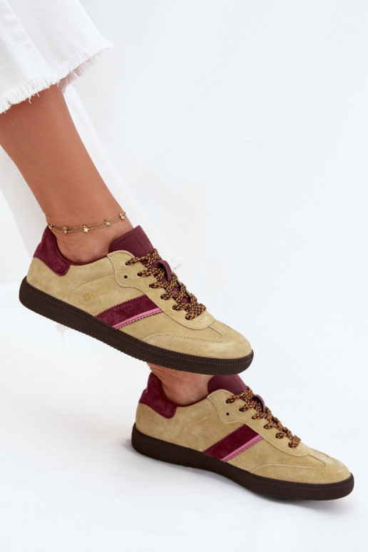 dalla pelle scamosciata Basso Scarpe modello sneakers Femminile Big Star SS274680 HI-POLY SYSTEM Calcare