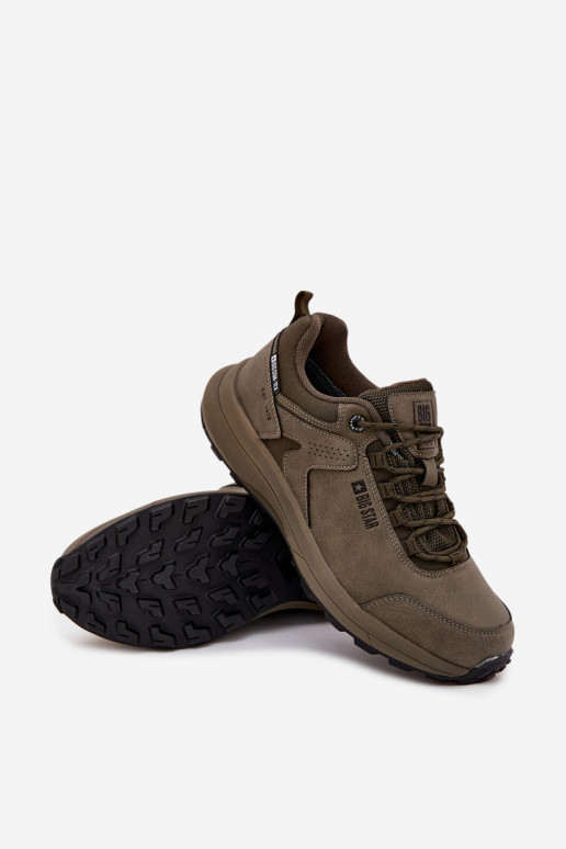 scarpe da ginnastica Trekking Deveschio Big Star OO174367 HI-POLY SYSTEM colore kaki