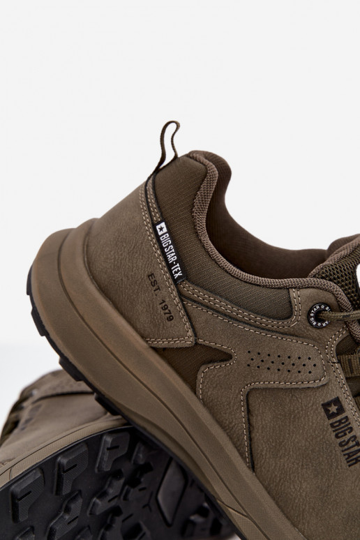 scarpe da ginnastica Trekking Deveschio Big Star OO174367 HI-POLY SYSTEM colore kaki