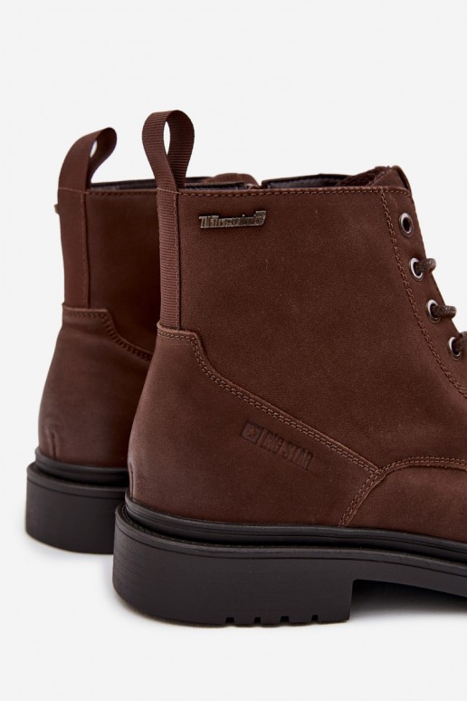 Pelle riscaldamento Stivali Deveschio Al Castello Big Star OO174149 CzekoladoAe