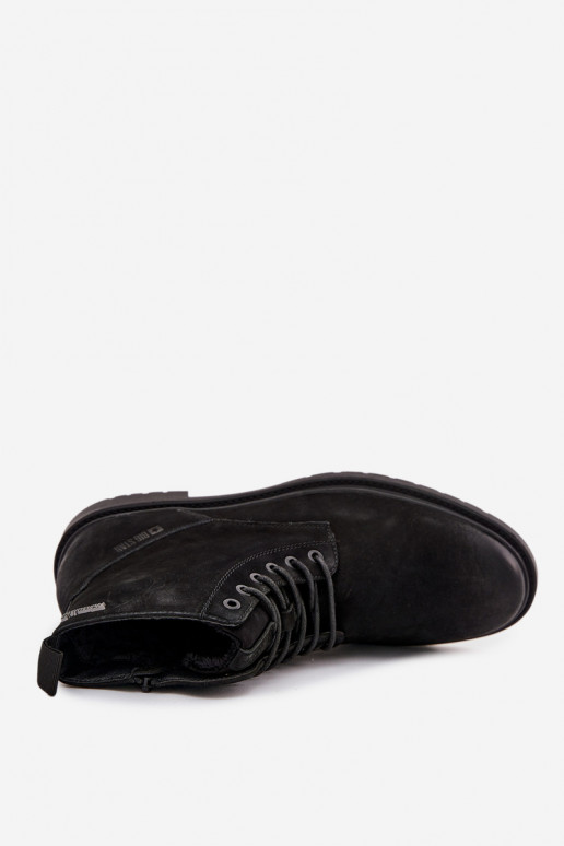 Pelle riscaldamento Stivali Deveschio Al Castello Big Star OO174148 colore nero