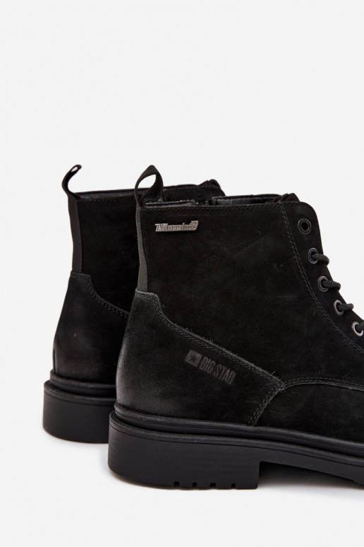 Pelle riscaldamento Stivali Deveschio Al Castello Big Star OO174148 colore nero