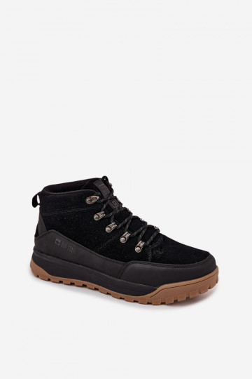 Stivali da trekking in camoscio da uomo Big Star SS174265 nere