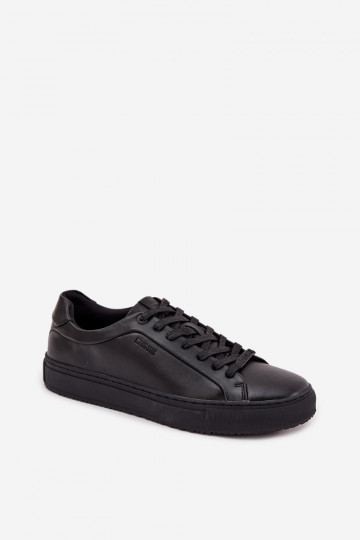 Scarpe sportive casual in pelle da uomo Big Star SS174121 nere