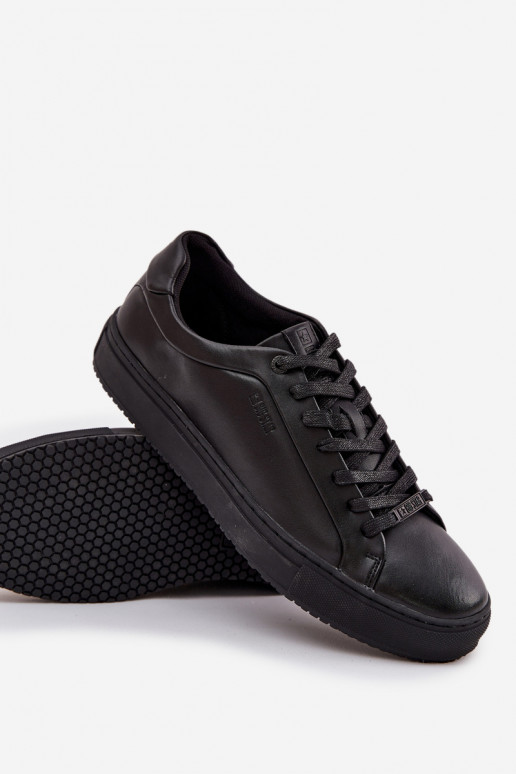 Pelle scarpe casual Scarpe modello sneakers Deveschio Big Star SS174121 colore nero