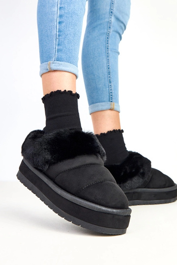 Stivali da neve corti neri,... 2