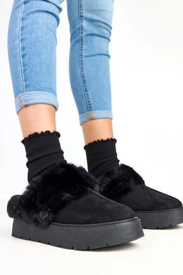 Stivali da neve neri corti...