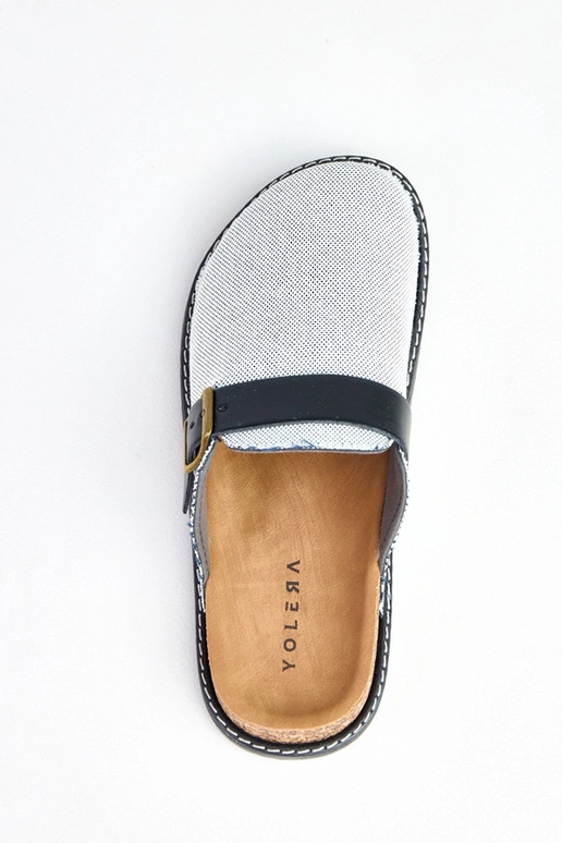 Ciabatte nere su piattaforma in... Ciabatte nere su piattaforma in...