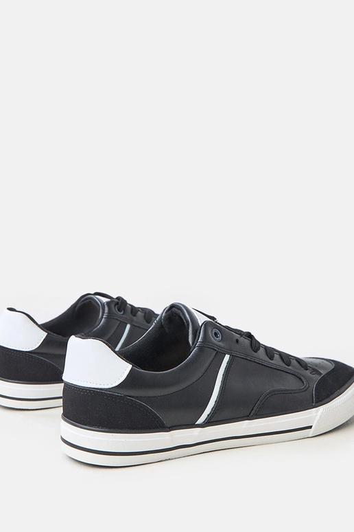 Sneakers nere neri con dettagli...