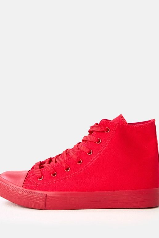 Stivali alti rossi Caio