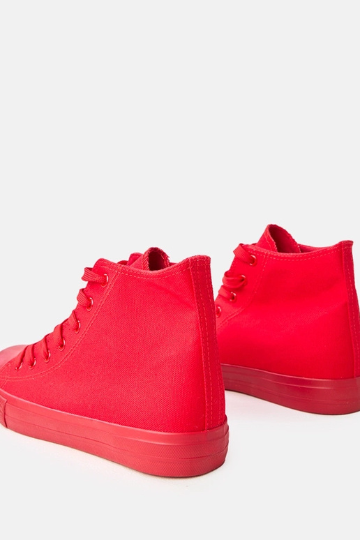 Stivali alti rossi Caio