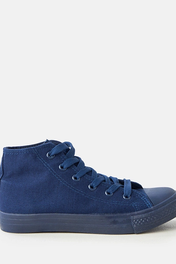 Stivali alti blu scuro Caio