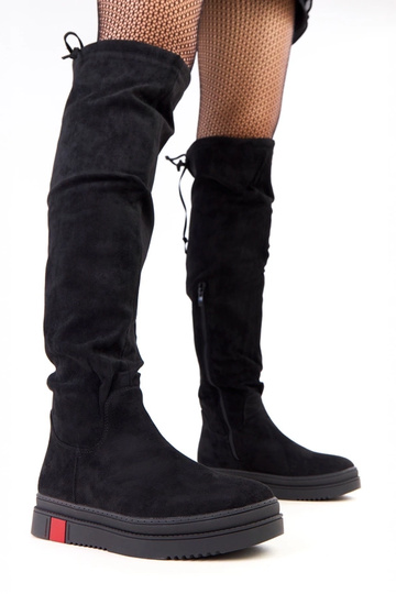 Scarpe nere con piattaforma... 2