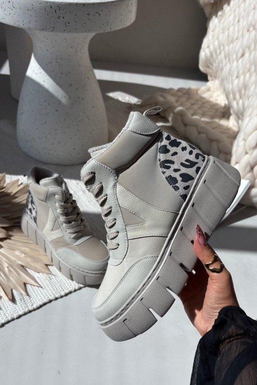 Stivaletti in pelle donna color sabbia con piattaforma Vinceza 66838 Stivaletti in pelle donna color sabbia con piattaforma Vinceza 66838