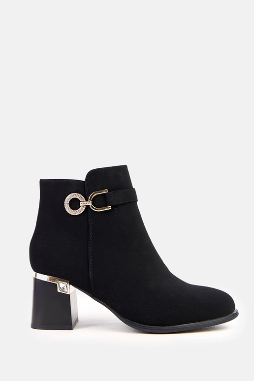 Stivaletti eleganti neri con...