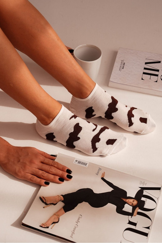 Calzini Femminile IN Łaty colore avorio