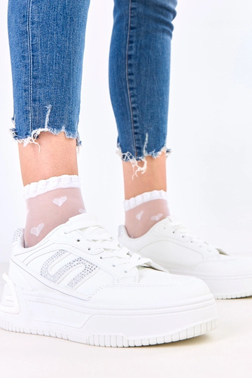 Sneakers bianche con... 2