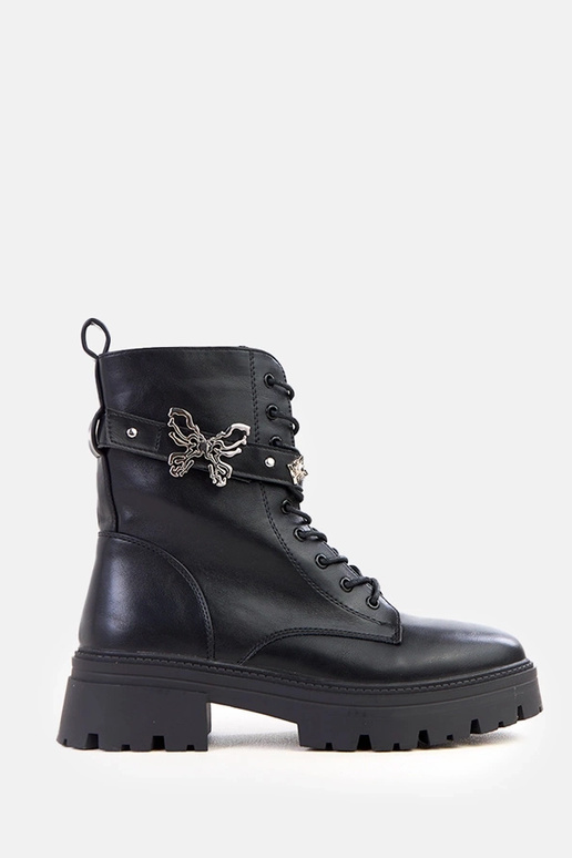 Scarponi neri da trekking con...