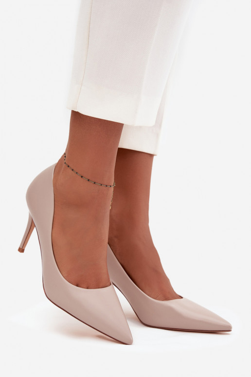 scarpe col tacco alto Femminile in ecopelle beige Sivana scarpe col tacco alto Femminile in ecopelle beige Sivana